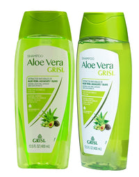 Aloe Vera Moisturizing Shampoo for Women | Paraben-Free Hydrating Hair Care with Avocado & Olive Oil, 2 Pack 13.5 Fl Oz