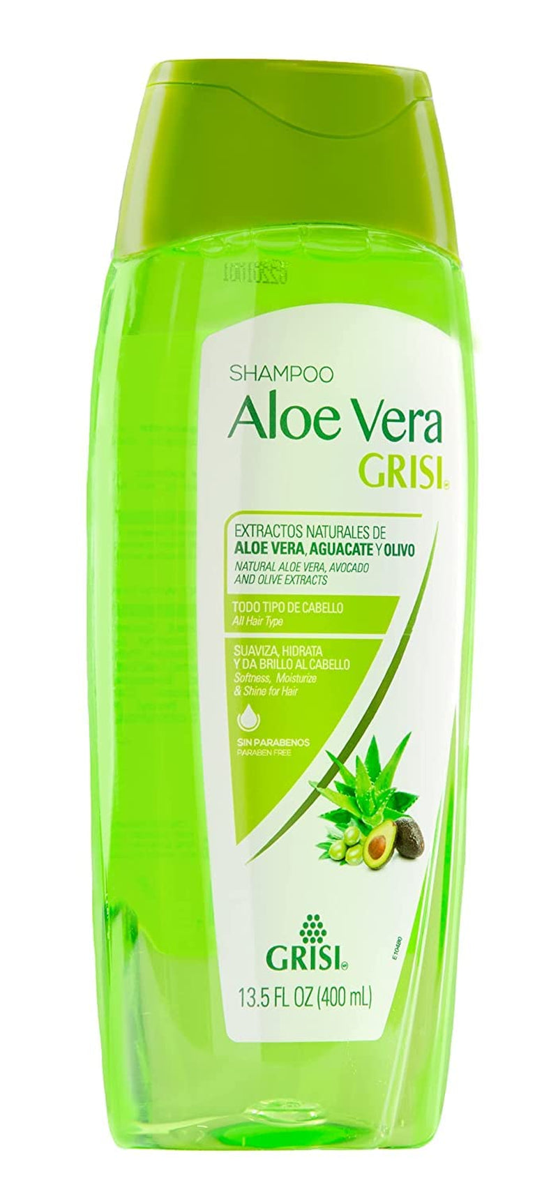 Aloe Vera Moisturizing Shampoo | Paraben-Free | 13.5 Fl Oz | 2-Pack
