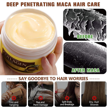 Revitalize Your Hair with Our Deep Repair Collagen Hair Mask - Ultimate Hydration & Nourishment for Dry, Damaged Strands - 150ml
