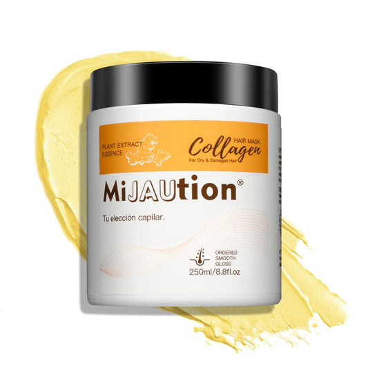 Revitalize Your Hair with Our Collagen Hair Mask - Deep Conditioning Treatment for Dry & Damaged Hair with Argan Oil - Smooth, Frizz-Free, Perfect for All Hair Types - 250ml / 8.45 Fl Oz
