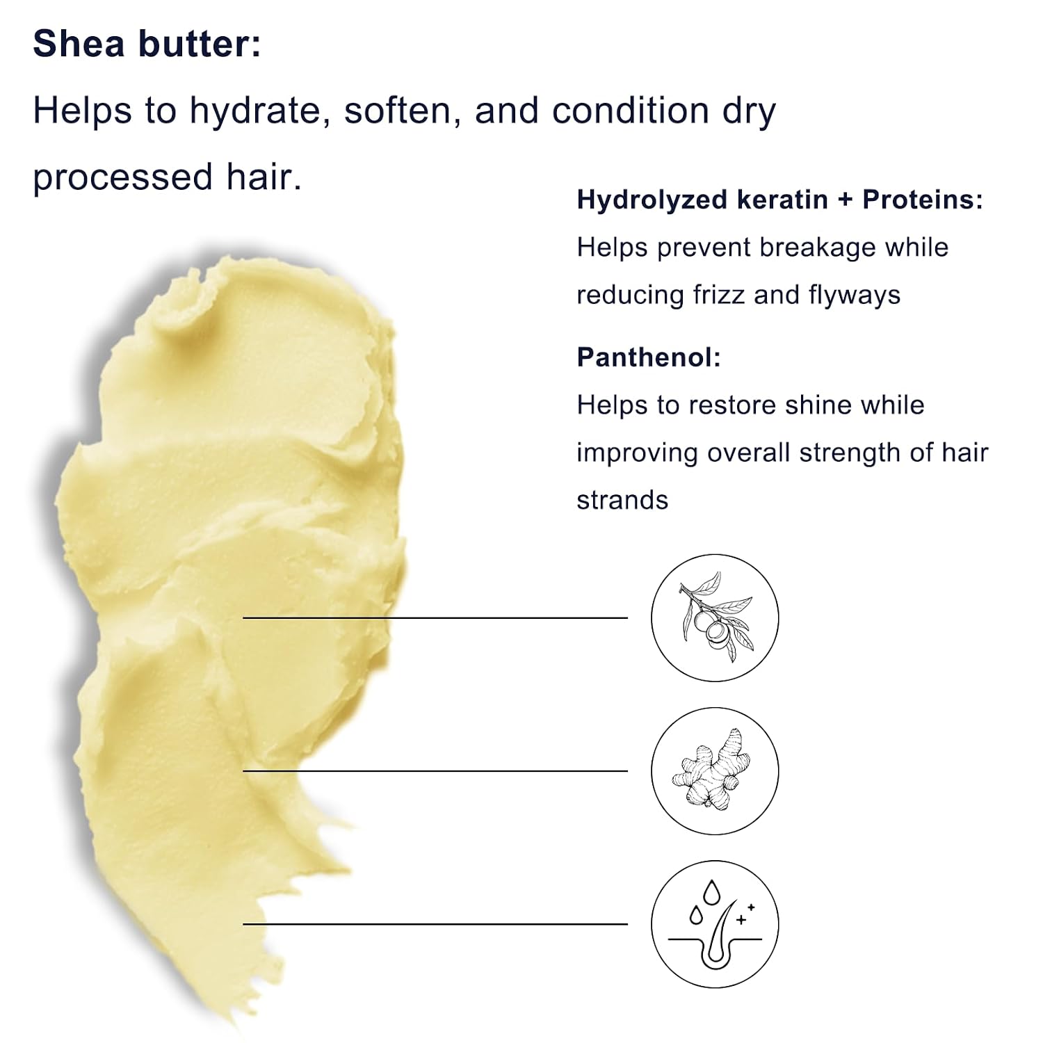 Revitalize Your Hair with Our Collagen Hair Mask - Deep Conditioning Treatment for Dry & Damaged Hair with Argan Oil - Smooth, Frizz-Free, Perfect for All Hair Types - 250ml / 8.45 Fl Oz