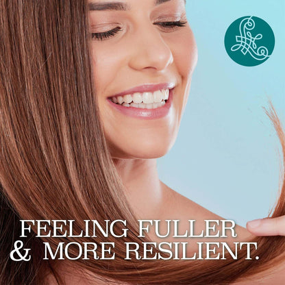 Luseta Thickening Shampoo and Conditioner Set for Thin Hair, 16.9 Oz X2 | Thickens Hair with Collagen Peptides, Strengthens, Reduces Breakage, Moisturizes Dry Hair & Improves Manageability
