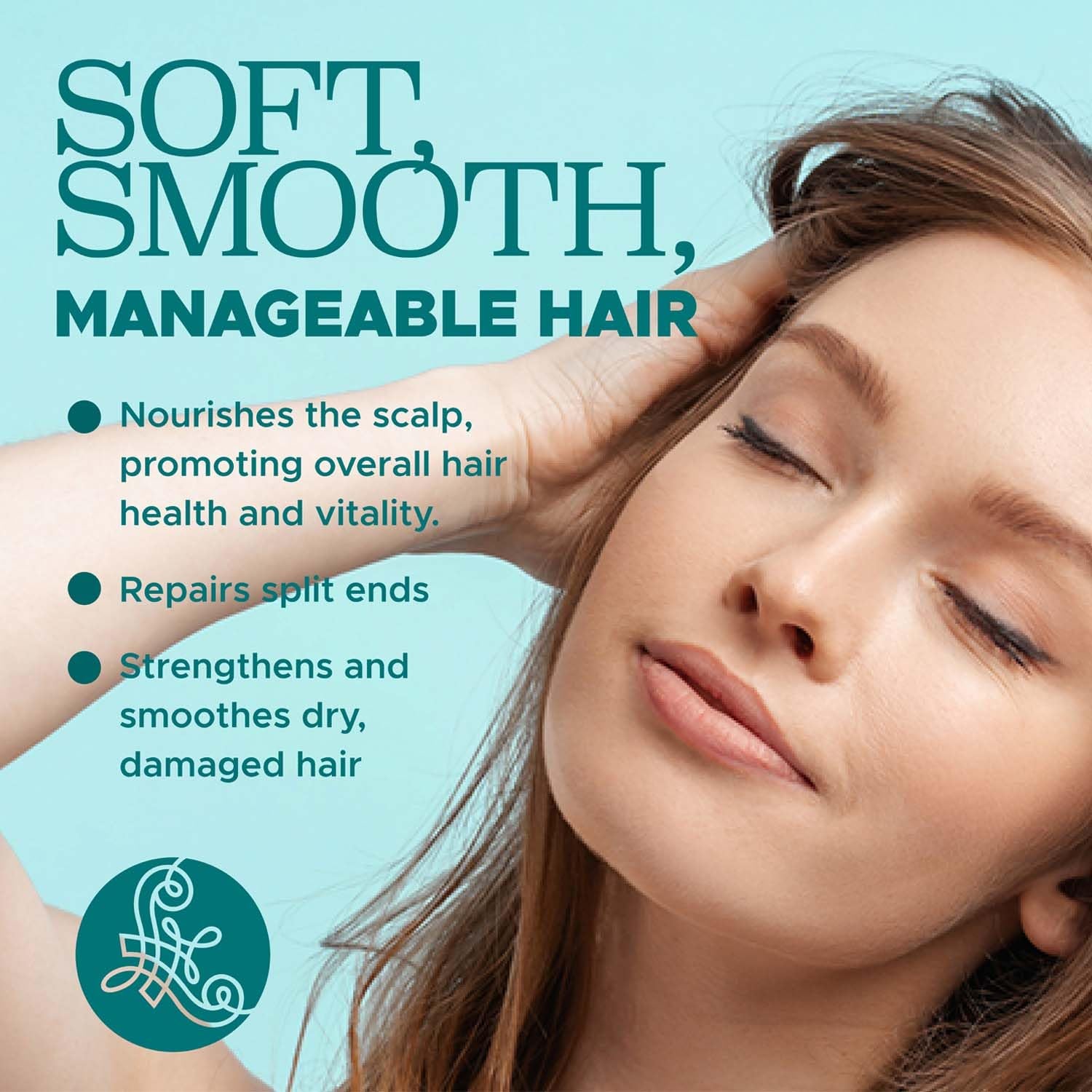 Luseta Thickening Shampoo and Conditioner Set for Thin Hair, 16.9 Oz X2 | Thickens Hair with Collagen Peptides, Strengthens, Reduces Breakage, Moisturizes Dry Hair & Improves Manageability