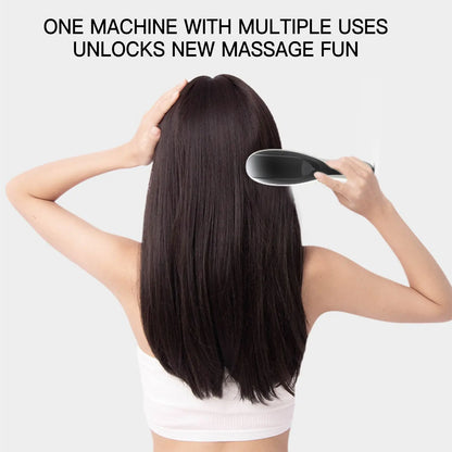 Electric Massage Hair Brush for Hair Growth 3 in 1 anti Hair Loss Scalp Massager with Steam and Oil Diffuser 3 Speed Settings
