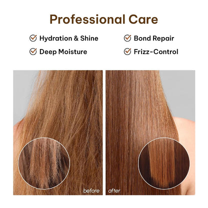 Revitalize Your Hair with Karsell Collagen Hair Treatment - Deep Repair Conditioning Mask with Argan Oil for All Hair Types - 16.90 Oz (500ml)