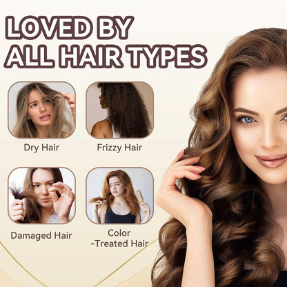 Revitalize Your Hair with Our Collagen Hair Mask - Deep Conditioning Treatment for All Hair Types, Infused with Argan Oil and Keratin, 8.45 Oz