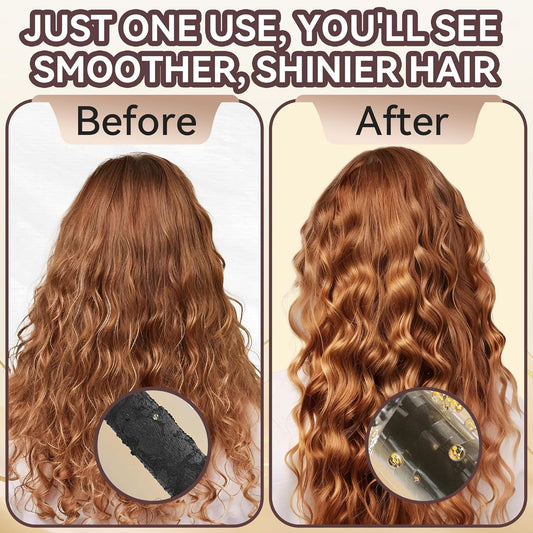Revitalize Your Hair with Our Collagen Hair Mask - Deep Conditioning Treatment for All Hair Types, Infused with Argan Oil and Keratin, 8.45 Oz