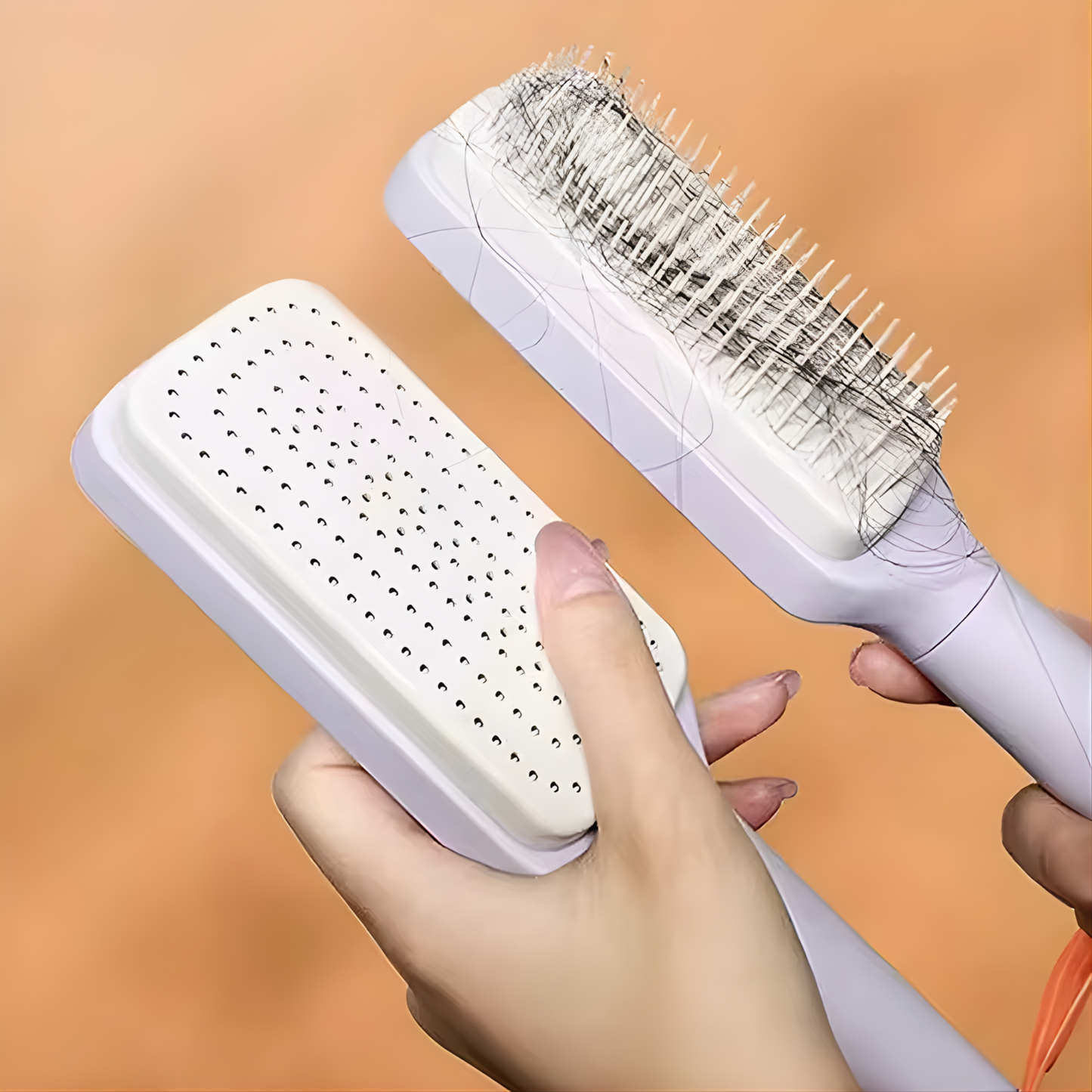 Self Cleaning Hairbrush