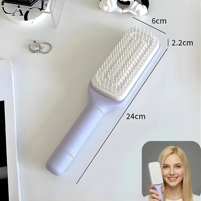 Self Cleaning Hairbrush
