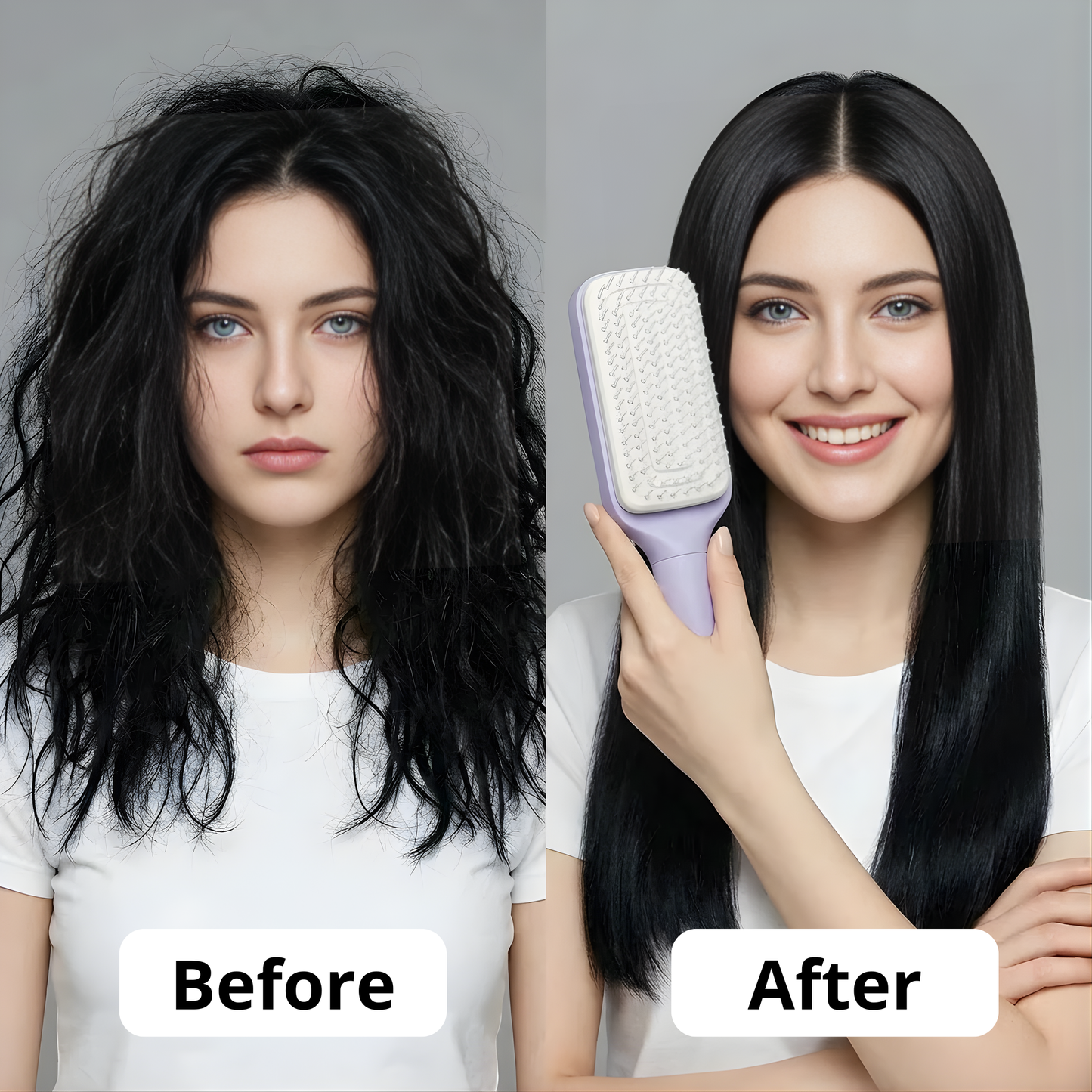 Self Cleaning Hairbrush