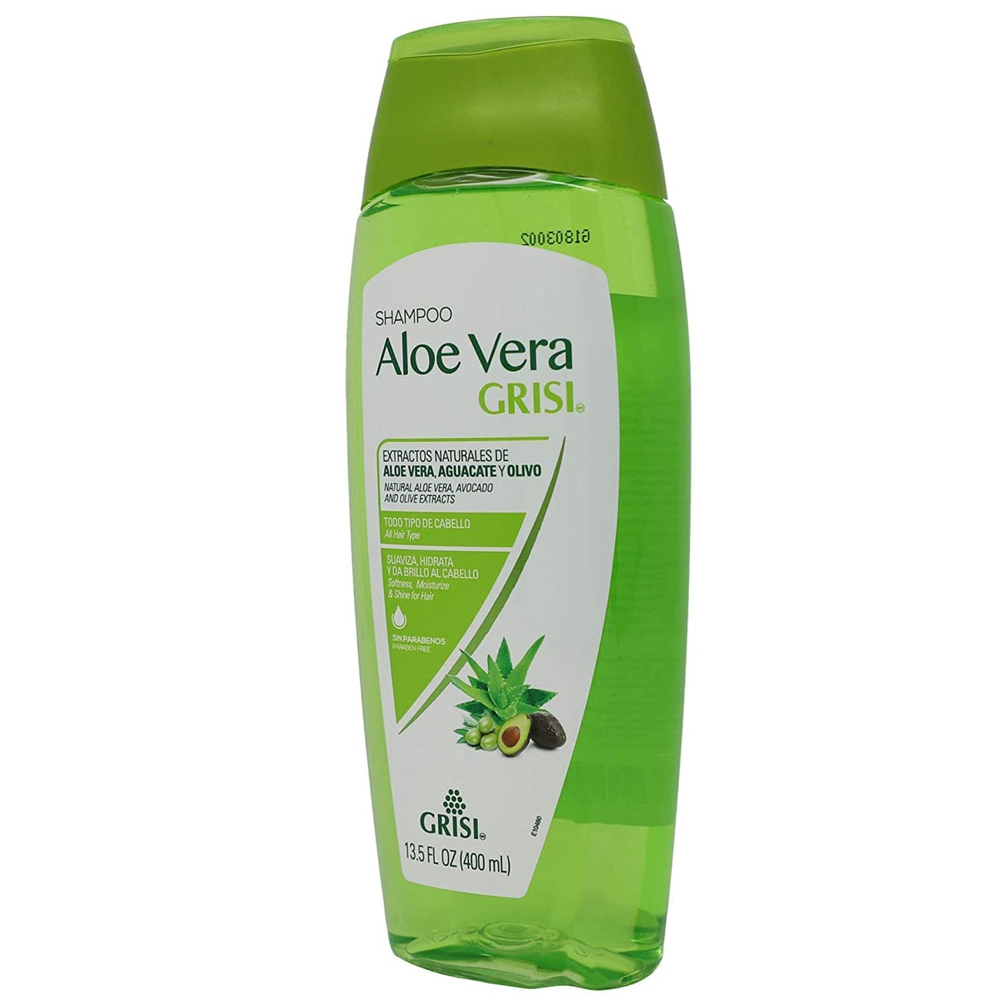 Aloe Vera Moisturizing Shampoo | Paraben-Free | 13.5 Fl Oz | 2-Pack