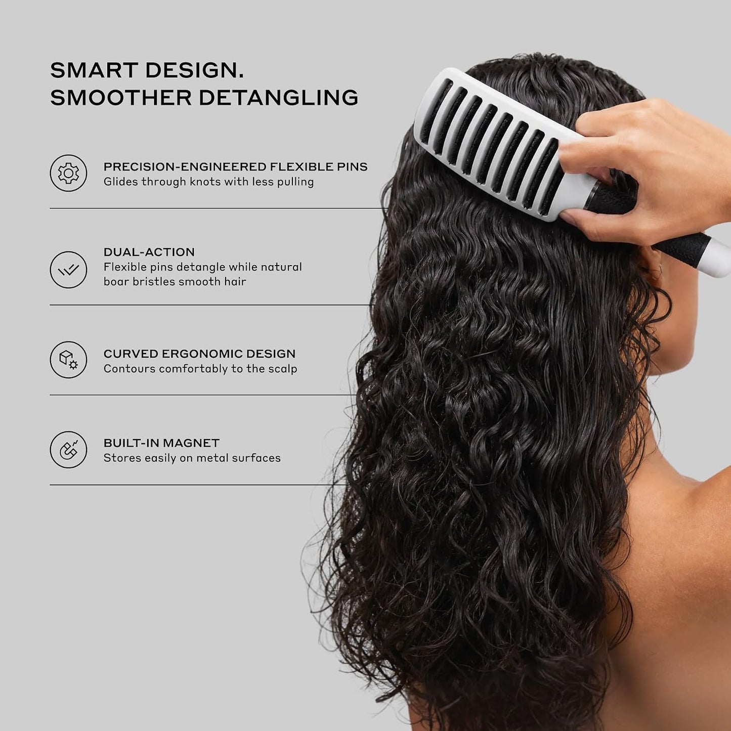 Zenagen Zen Brush | Detangles, Reduces Hair Breakage
